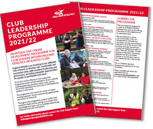 Club Leadership Programme flyer image