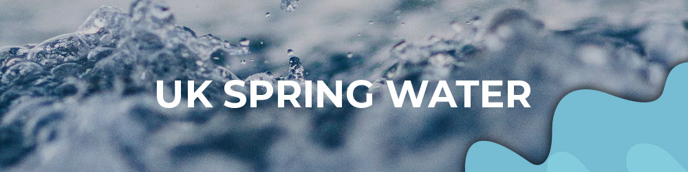 Water in a Box Banner: UK Spring water