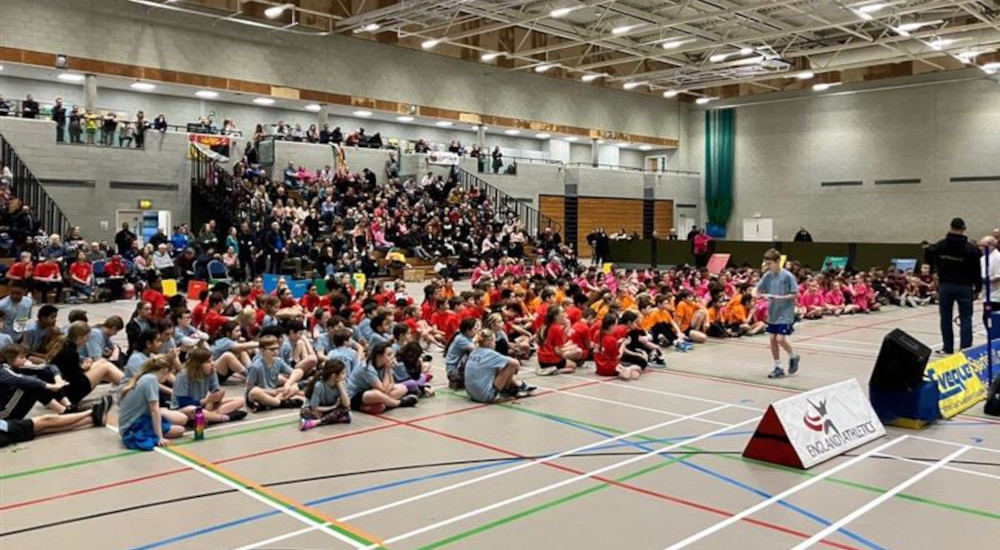 Chair and board director visit the East Region Sportshall Championships